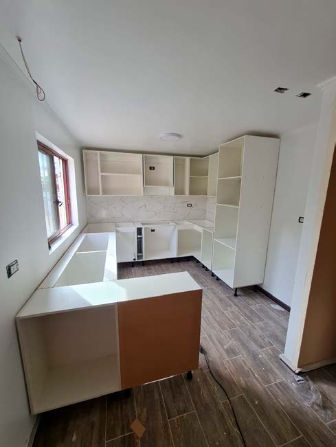 Remodelación interior de cocina